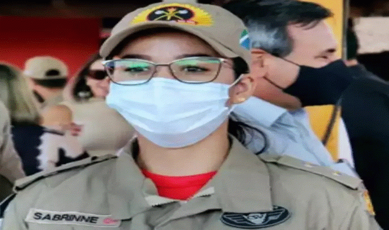 Bombeiros estão sob novo comando em Coxim, a primeira mulher nesse postoSabrinne Teodoro.