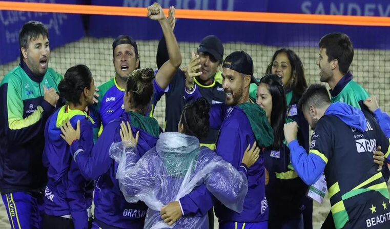 Brasil bate a Itália e é tetra da Copa do Mundo de Beach Tennis