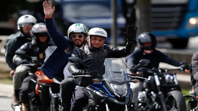 Bolsonaro em mais uma Motociata