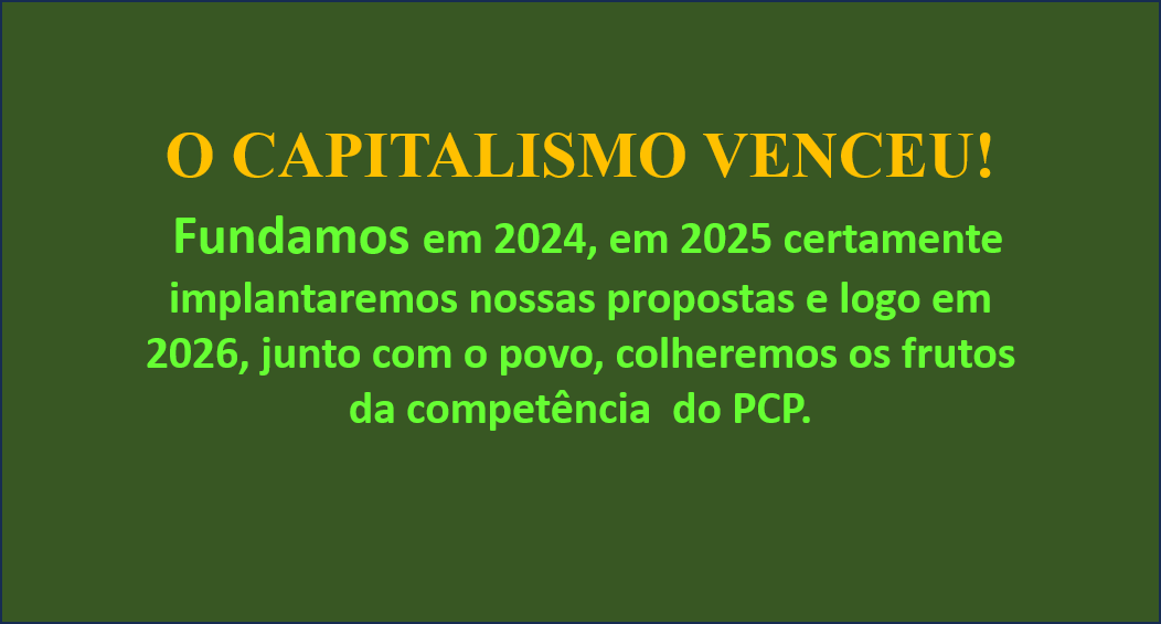 O CAPITALISMO VENCEU!