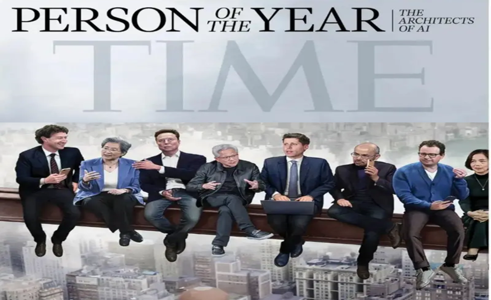 Arquitetos da IA eleitos pela Time pessoa do ano em 2025